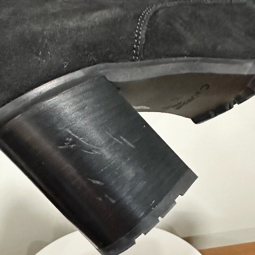 🌹LA CANADIENNE🌹 Parkera Waterproof Block Heel Booties Size: 10 - Picture 10 of 16